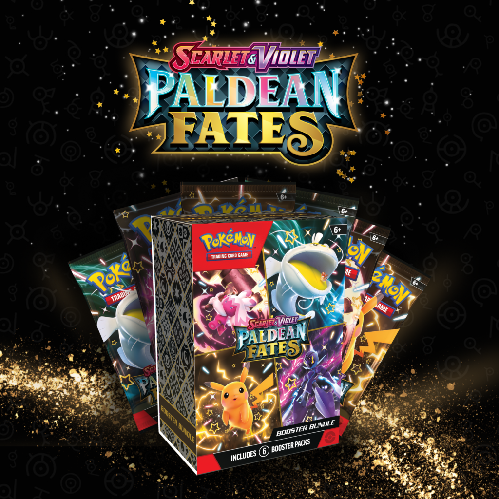 Pokémon Scarlet & Violet Paldean Fates Booster Bundle Box