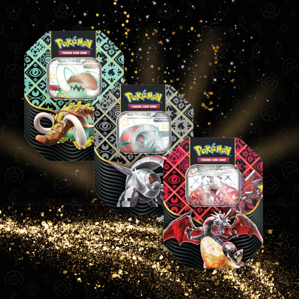 Pocket Prizes Pokémon Paldean Fates Tins