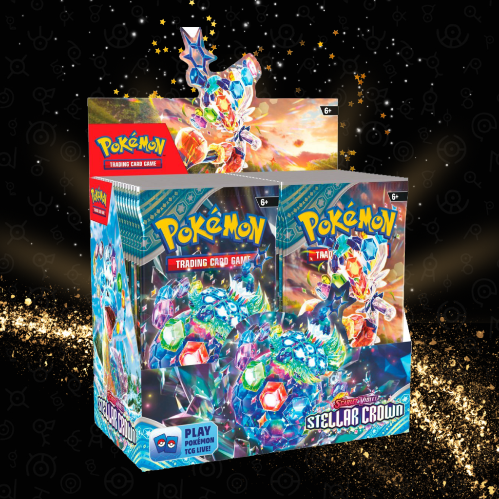 Pocket Prizes Pokémon Stellar Crown Booster Box