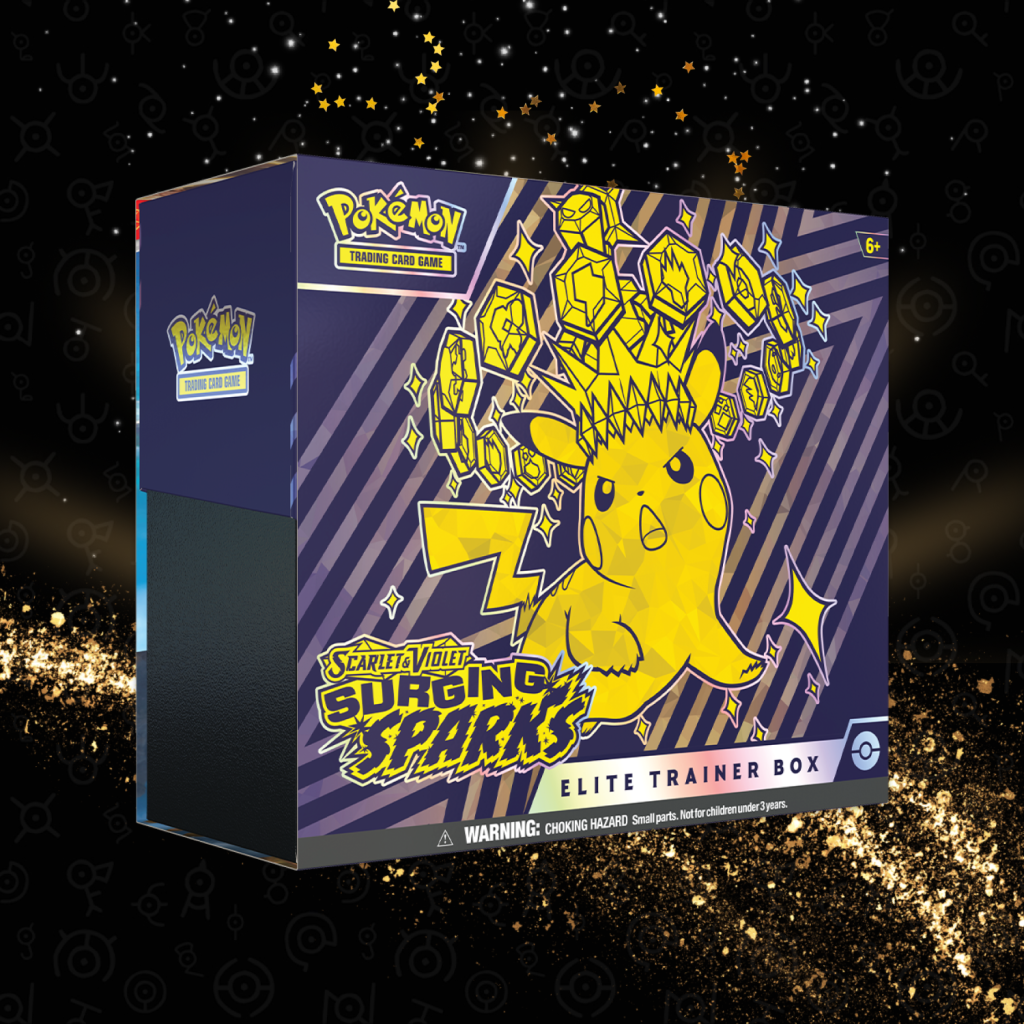Pocket Prizes Pokémon Surging Sparks Elite Trainer Box